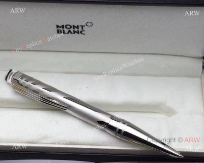 Starwalker Ceramics Doue Silver Ballpoint Pen / Mont Blanc Replica Pen